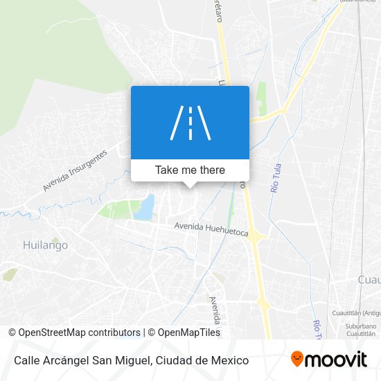 Calle Arcángel San Miguel map