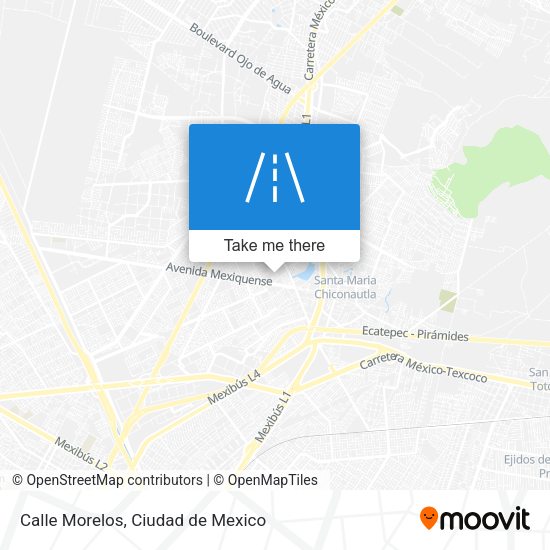Calle Morelos map