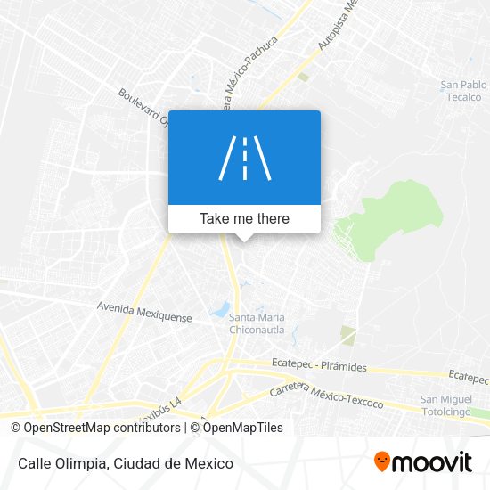 Calle Olimpia map
