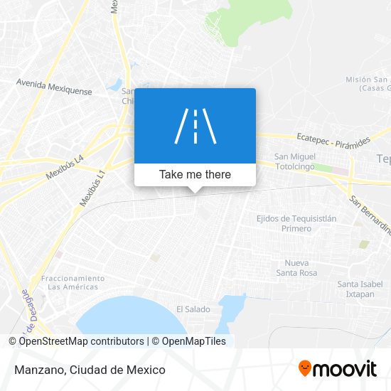 Mapa de Manzano