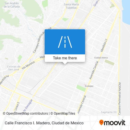 Calle Francisco I. Madero map
