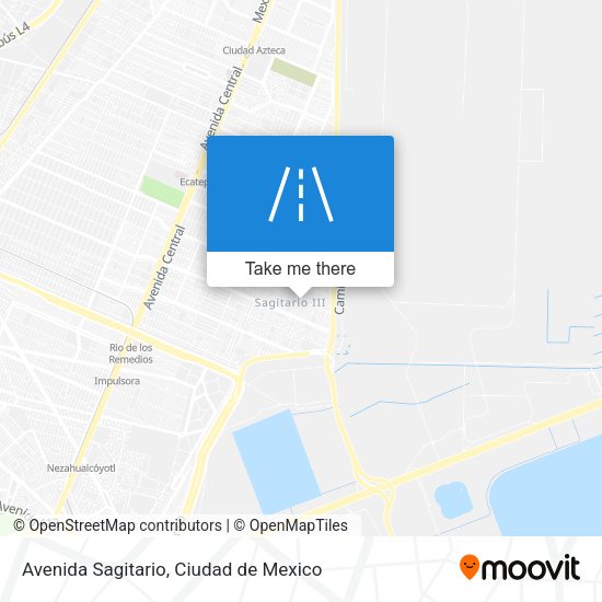 Avenida Sagitario map