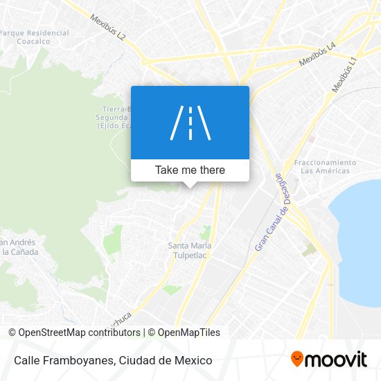 Mapa de Calle Framboyanes