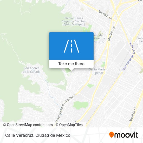 Mapa de Calle Veracruz