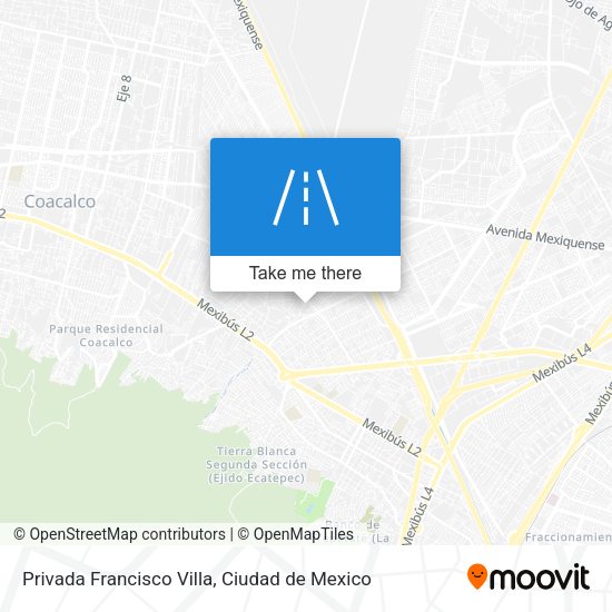 Mapa de Privada Francisco Villa