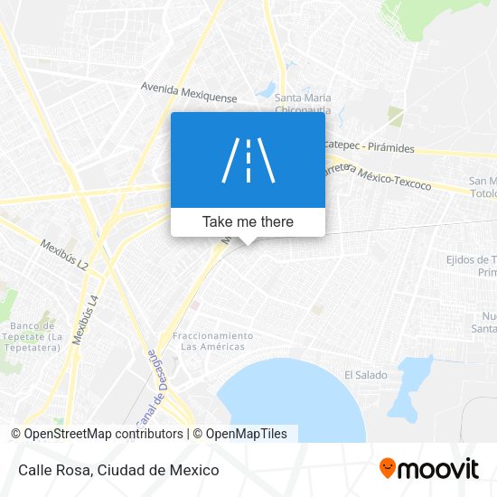 Mapa de Calle Rosa