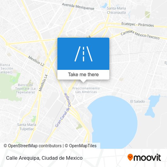 Calle Arequipa map