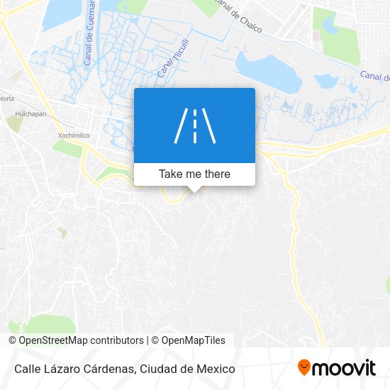 Mapa de Calle Lázaro Cárdenas