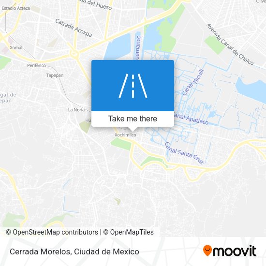 Cerrada Morelos map