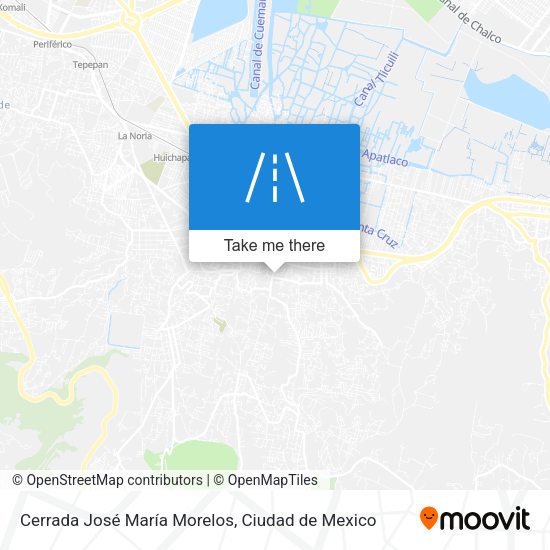 Cerrada José María Morelos map