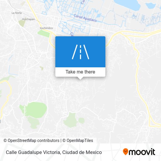 Calle Guadalupe Victoria map