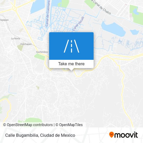 Calle Bugambilia map