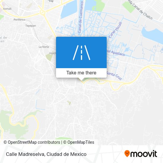 Calle Madreselva map