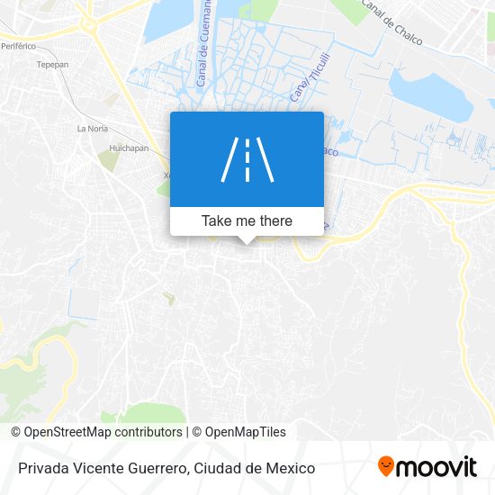 Mapa de Privada Vicente Guerrero