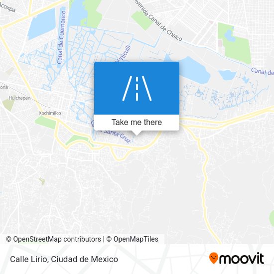 Mapa de Calle Lirio
