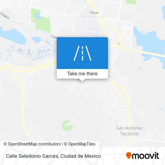 Calle Seledonio Garcés map