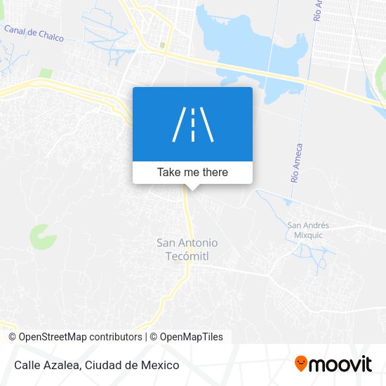 Mapa de Calle Azalea