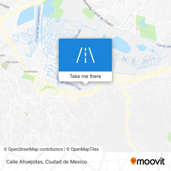 Calle Ahuejotes map