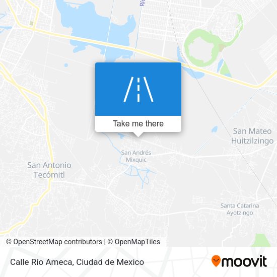 Calle Río Ameca map