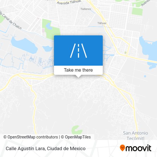 Calle Agustín Lara map