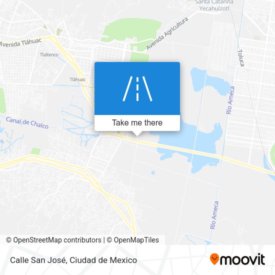 Calle San José map