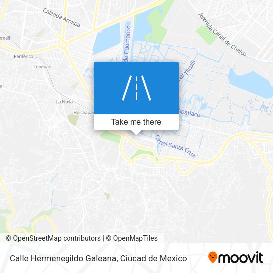 Mapa de Calle Hermenegildo Galeana