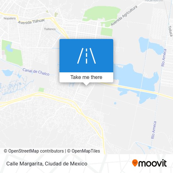 Calle Margarita map