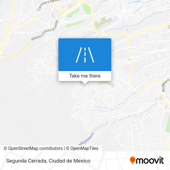 Segunda Cerrada map