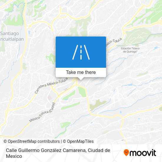 Calle Guillermo González Camarena map