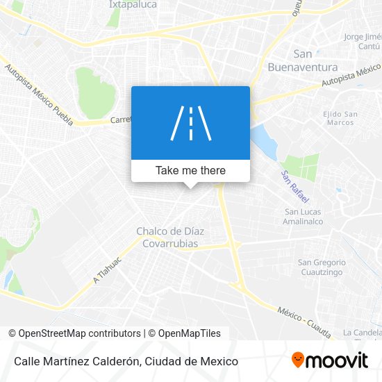 Mapa de Calle Martínez Calderón