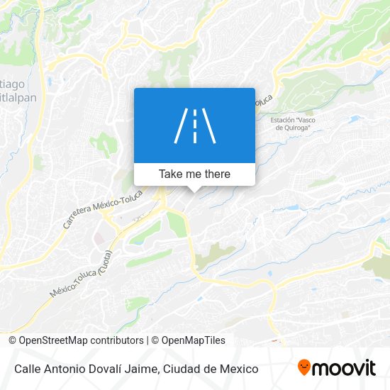 Mapa de Calle Antonio Dovalí Jaime