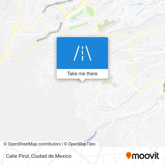 Mapa de Calle Pirul