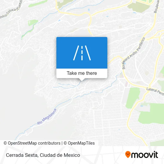 Cerrada Sexta map