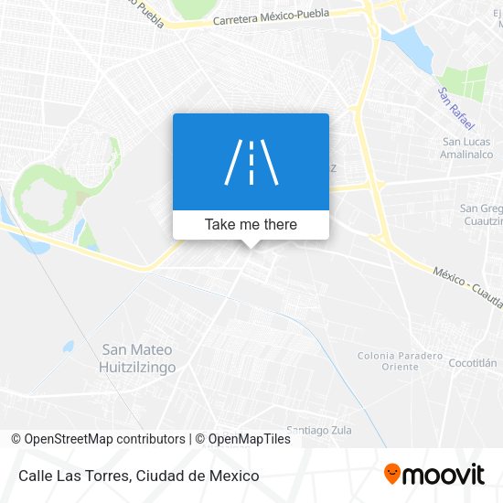 Calle Las Torres map