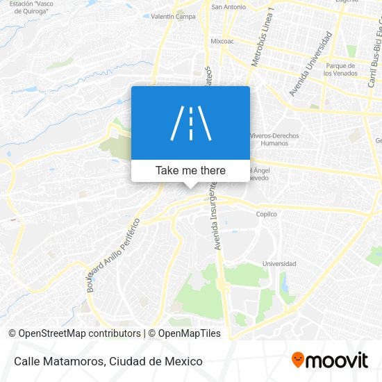 Calle Matamoros map