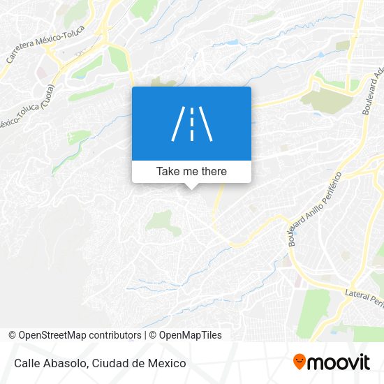 Mapa de Calle Abasolo