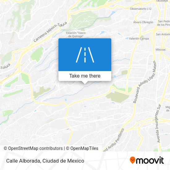 Mapa de Calle Alborada