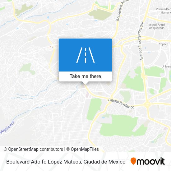 Boulevard Adolfo López Mateos map