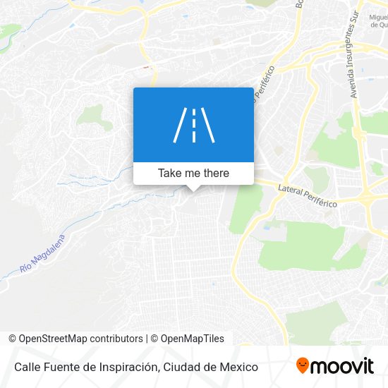 Mapa de Calle Fuente de Inspiración