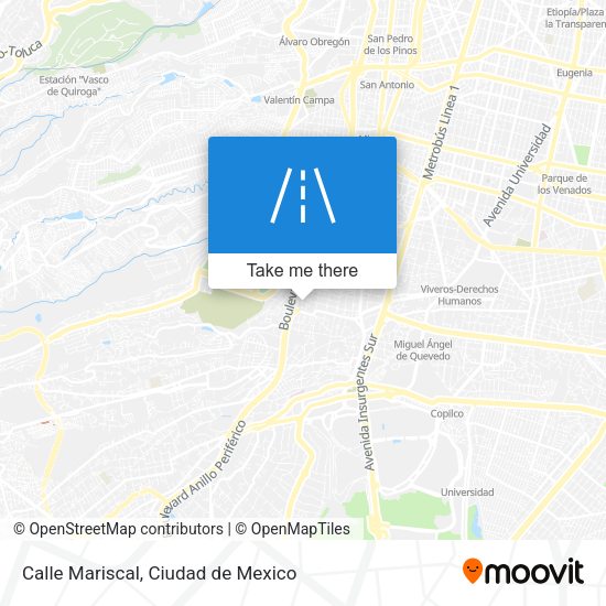 Calle Mariscal map