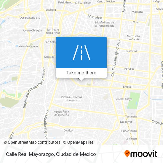 Calle Real Mayorazgo map