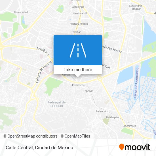 Mapa de Calle Central