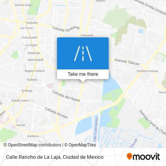 Calle Rancho de La Laja map