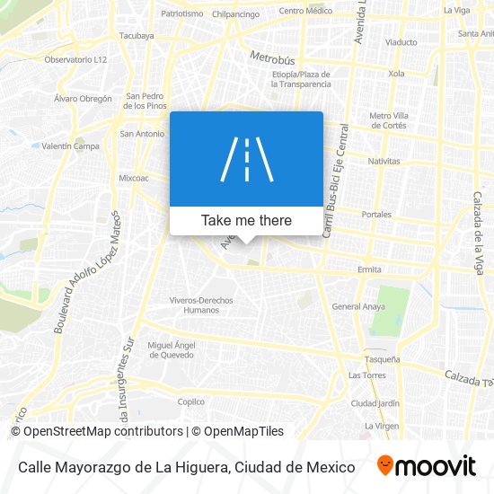 Calle Mayorazgo de La Higuera map