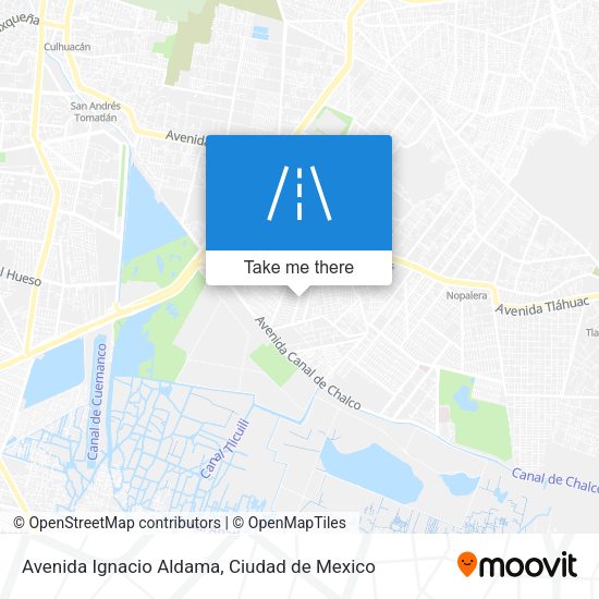 Avenida Ignacio Aldama map