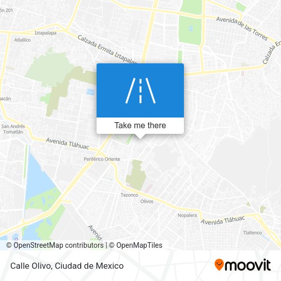 Calle Olivo map