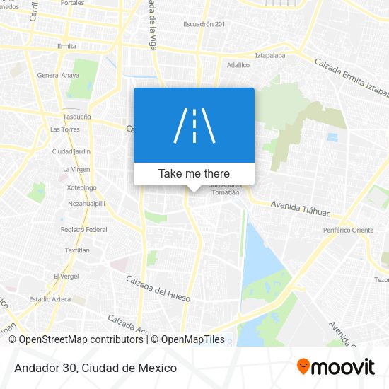 Mapa de Andador 30