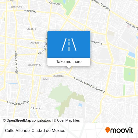 Calle Allende map