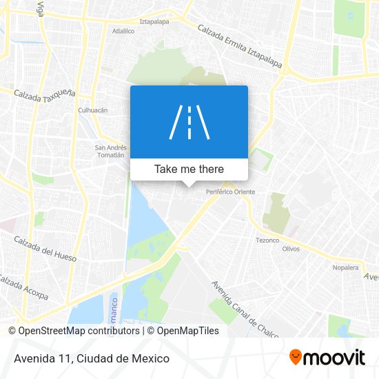 Avenida 11 map