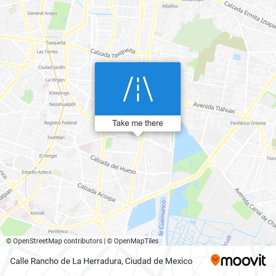 Mapa de Calle Rancho de La Herradura